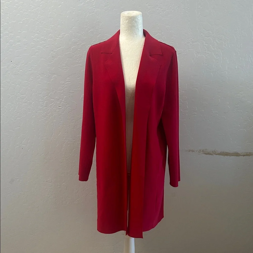 Elegant Red Women's Coat